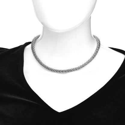 John Hardy Sterling Silver 18K Yellow Gold Naga Collar Necklace 2 of 4