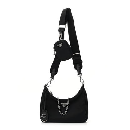 Prada Nylon Re-Edition 2005 Shoulder Bag Black 1 of 9