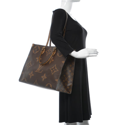 Louis Vuitton Reverse Monogram Giant Onthego GM 2 of 9