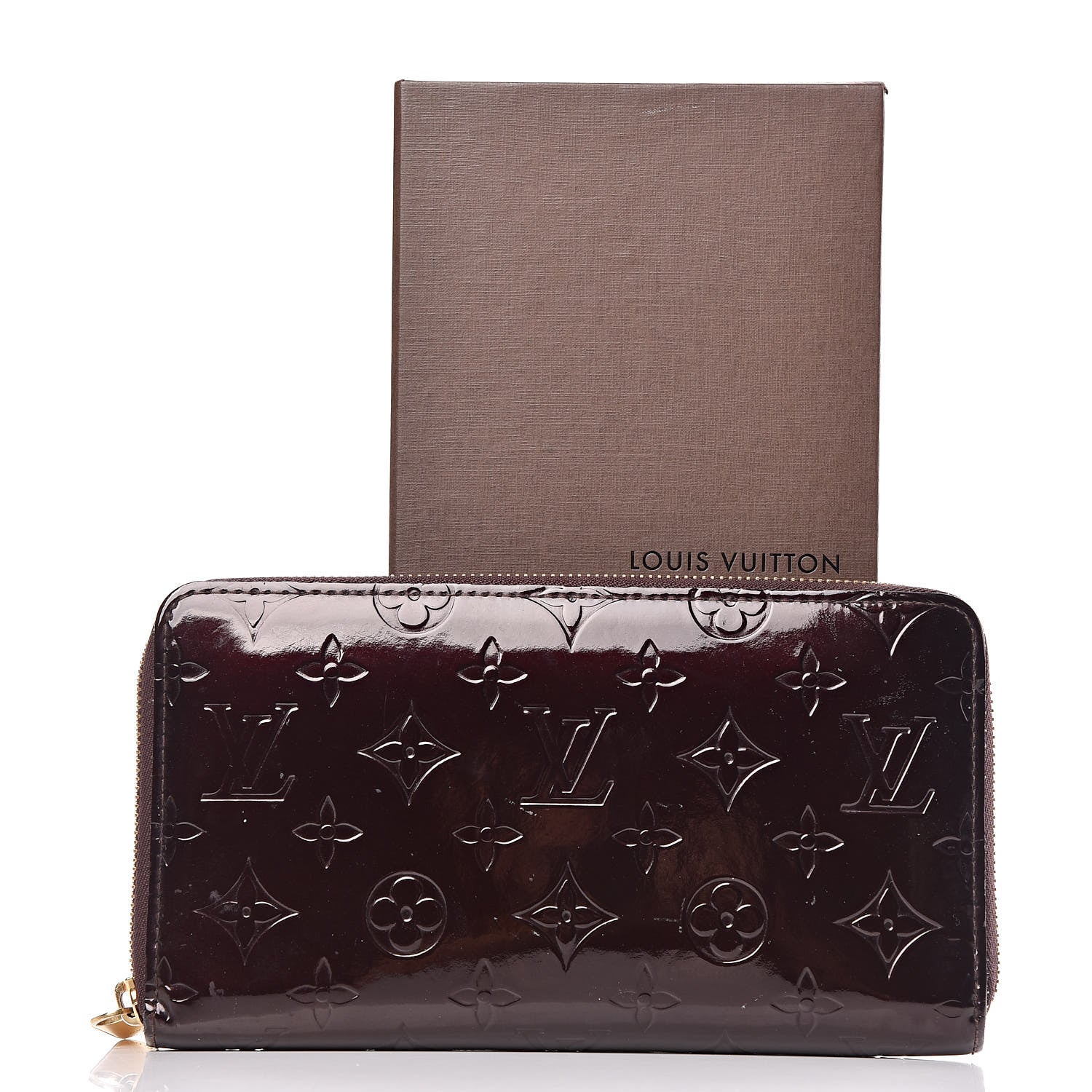 Louis Vuitton Vernis Zippy Wallet Amarante 11 of 11