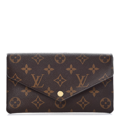 Louis Vuitton Monogram Jeanne Wallet Rose Ballerine 1 of 6