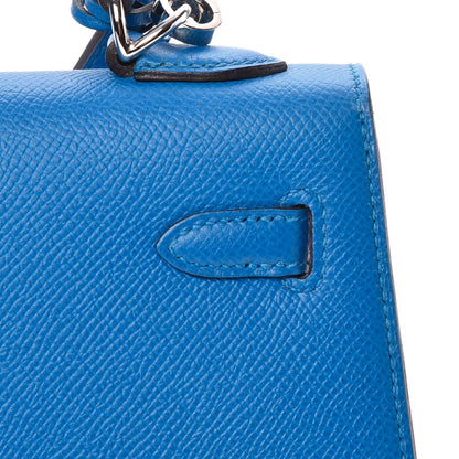 Hermes Epsom Kelly Sellier 25 Bleu Zanzibar 33 of 37
