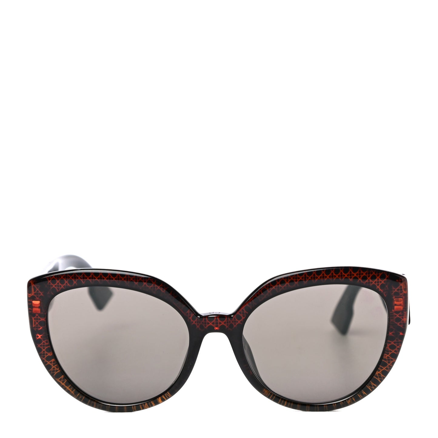 Acetate DDiorF Cat Eye Sunglasses Brown