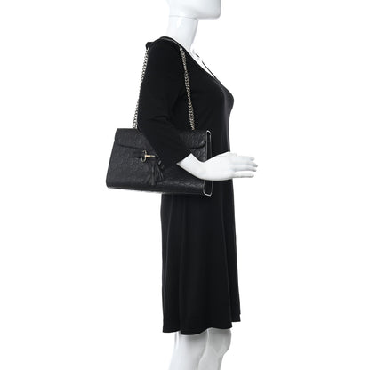 Gucci Microguccissima Medium Emily Chain Shoulder Bag Black 2 of 14
