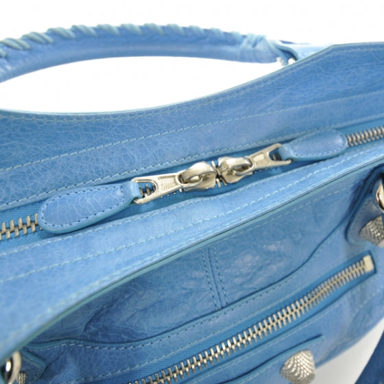 Balenciaga Agneau Giant Part Time Sky Blue 8 of 11