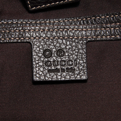 Gucci Crystal Monogram Large Joy Tote Beige Ebony Testa di Moro 6 of 7