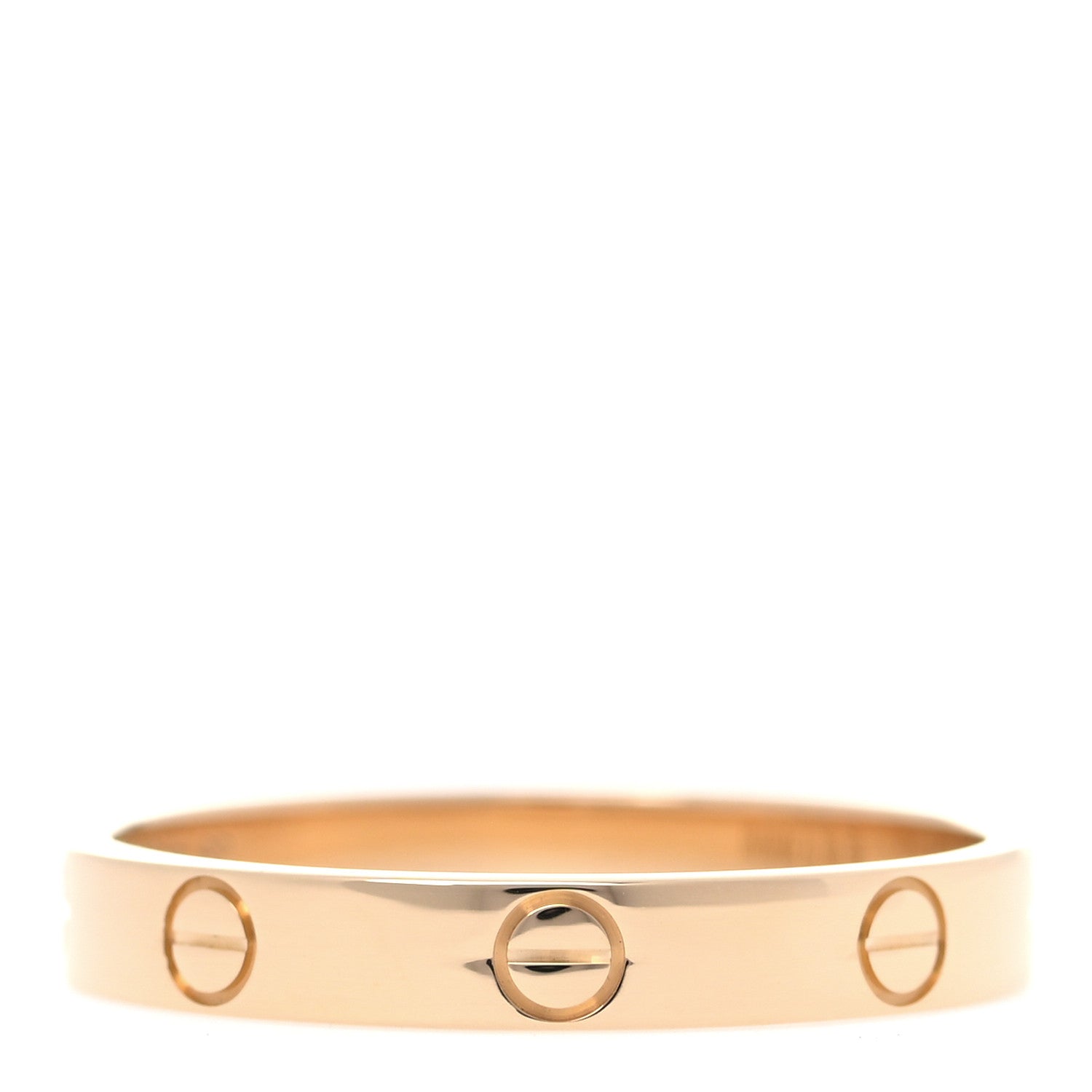 Cartier 18K Yellow Gold 3.5mm LOVE Wedding Band Ring 62 10 1 of 5