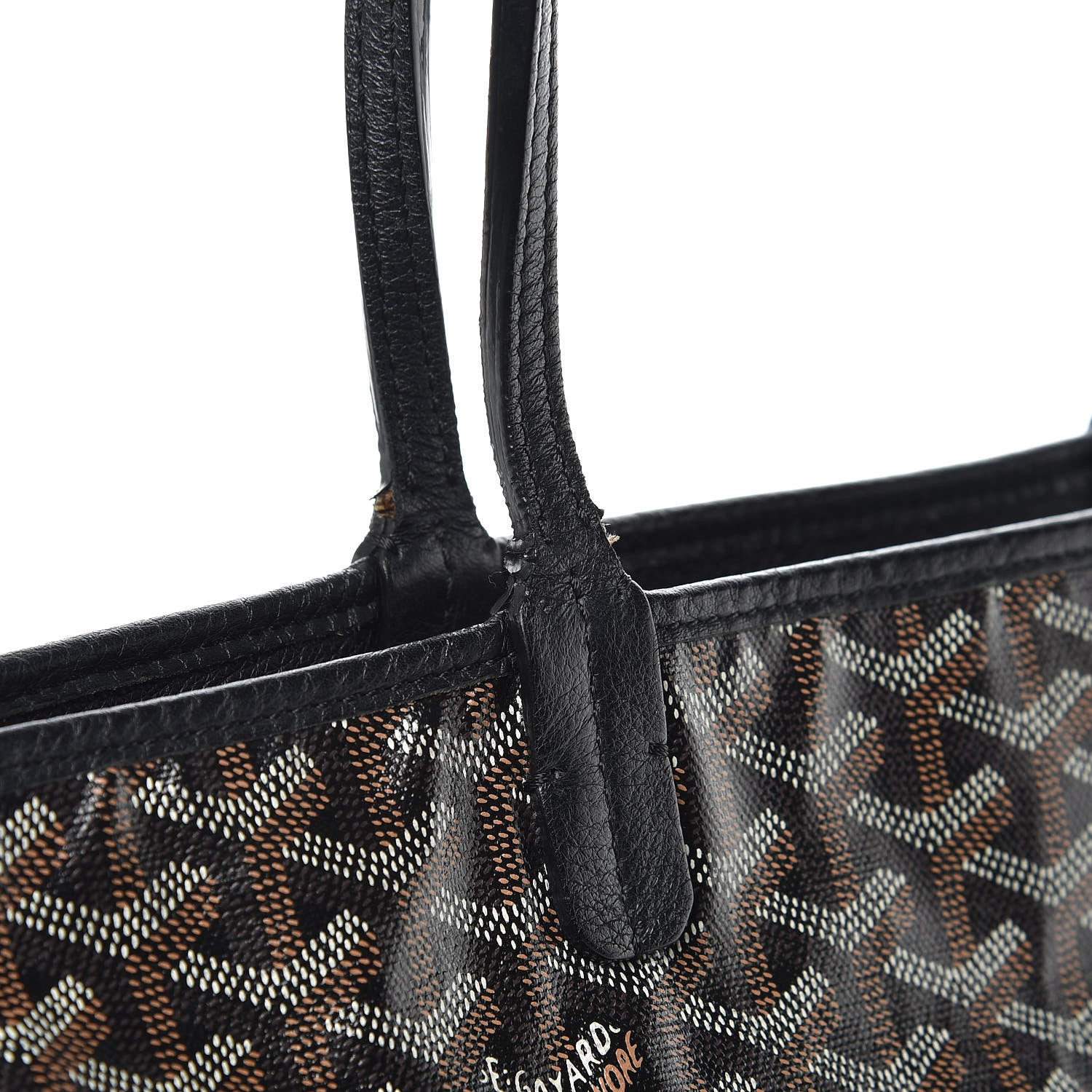 Goyard Goyardine Sac Hardy Pet Carrier PM Black 8 of 12