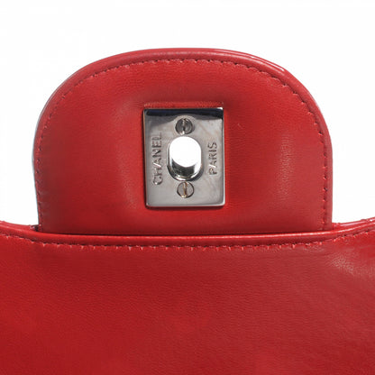 Chanel Patent Jumbo Single Flap Red 5 of 8