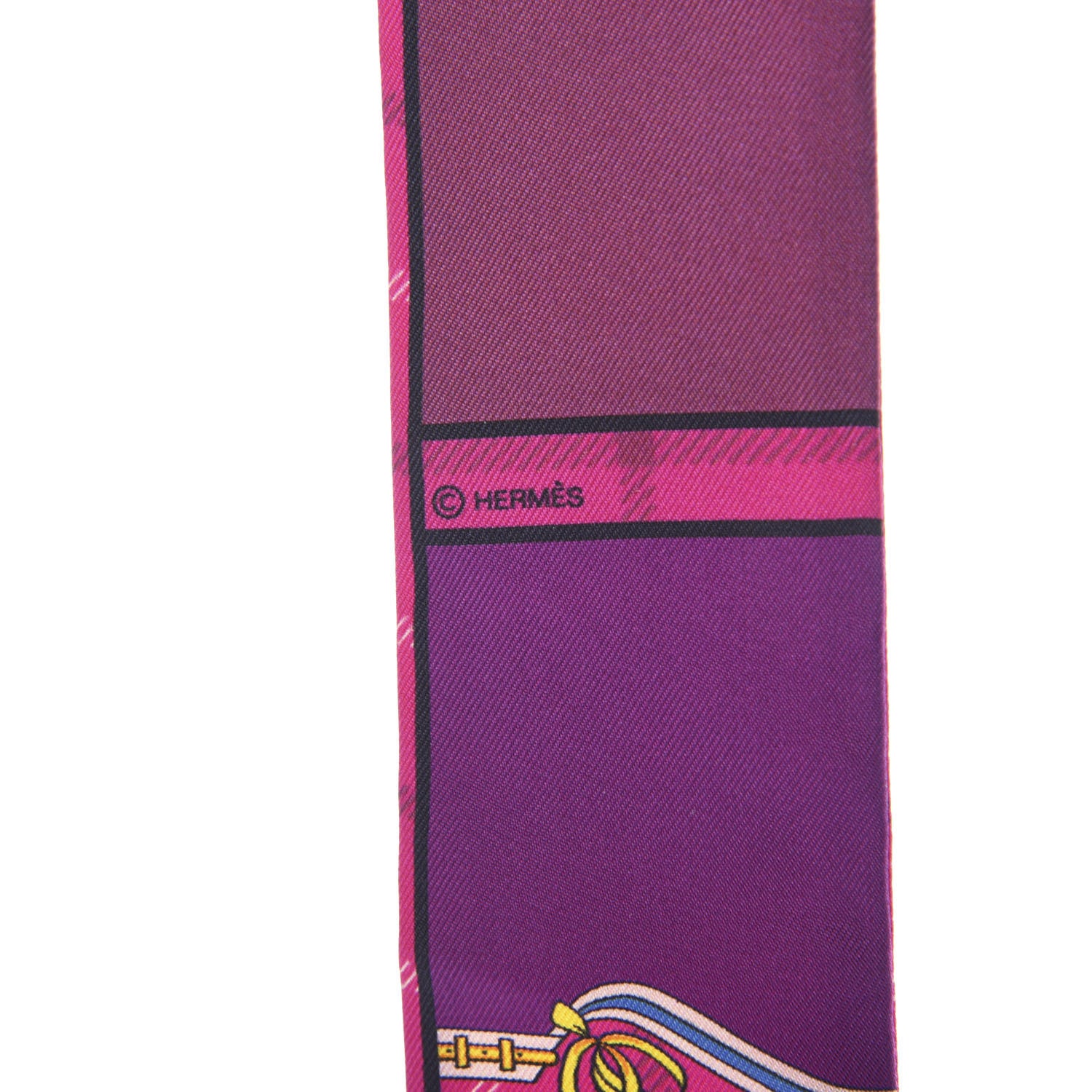 Hermes Silk Camails Twilly Scarf 3 of 3
