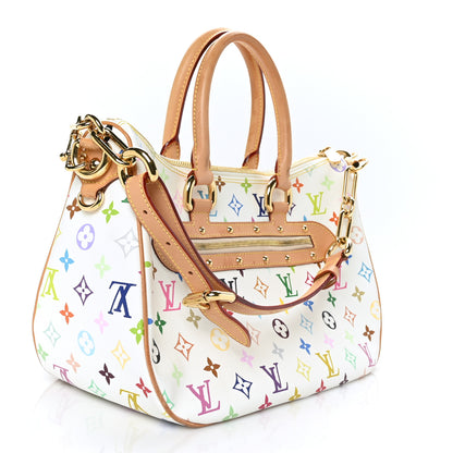 Louis Vuitton Monogram Multicolor Rita White 3 of 11