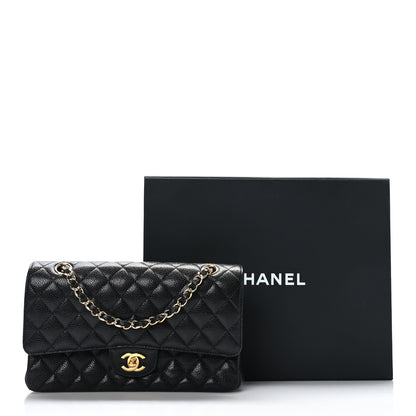 Chanel Caviar Quilted Medium Double Flap Black 10 of 10