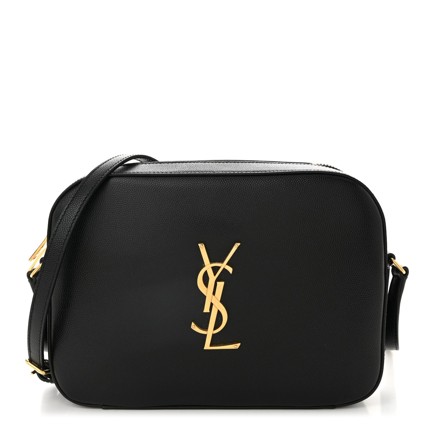 Grain De Poudre Medium Classic Monogram Camera Bag Black