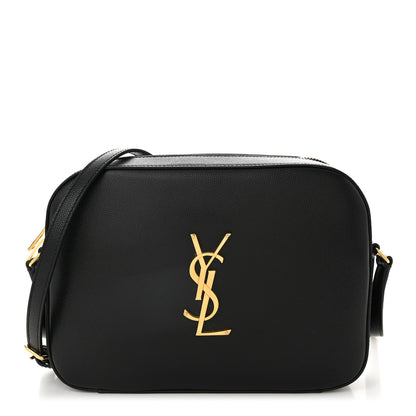 Saint Laurent Grain De Poudre Medium Classic Monogram Camera Bag Black 1 of 10