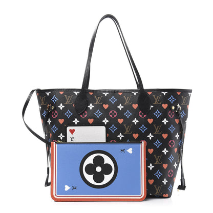 Louis Vuitton Game On Neverfull MM Black 1 of 14