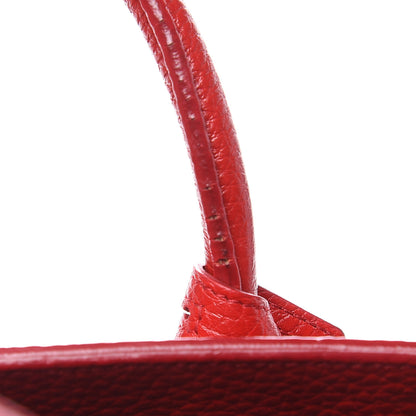 Saint Laurent Grained Calfskin Baby Sac De Jour Lipstick Red 11 of 12