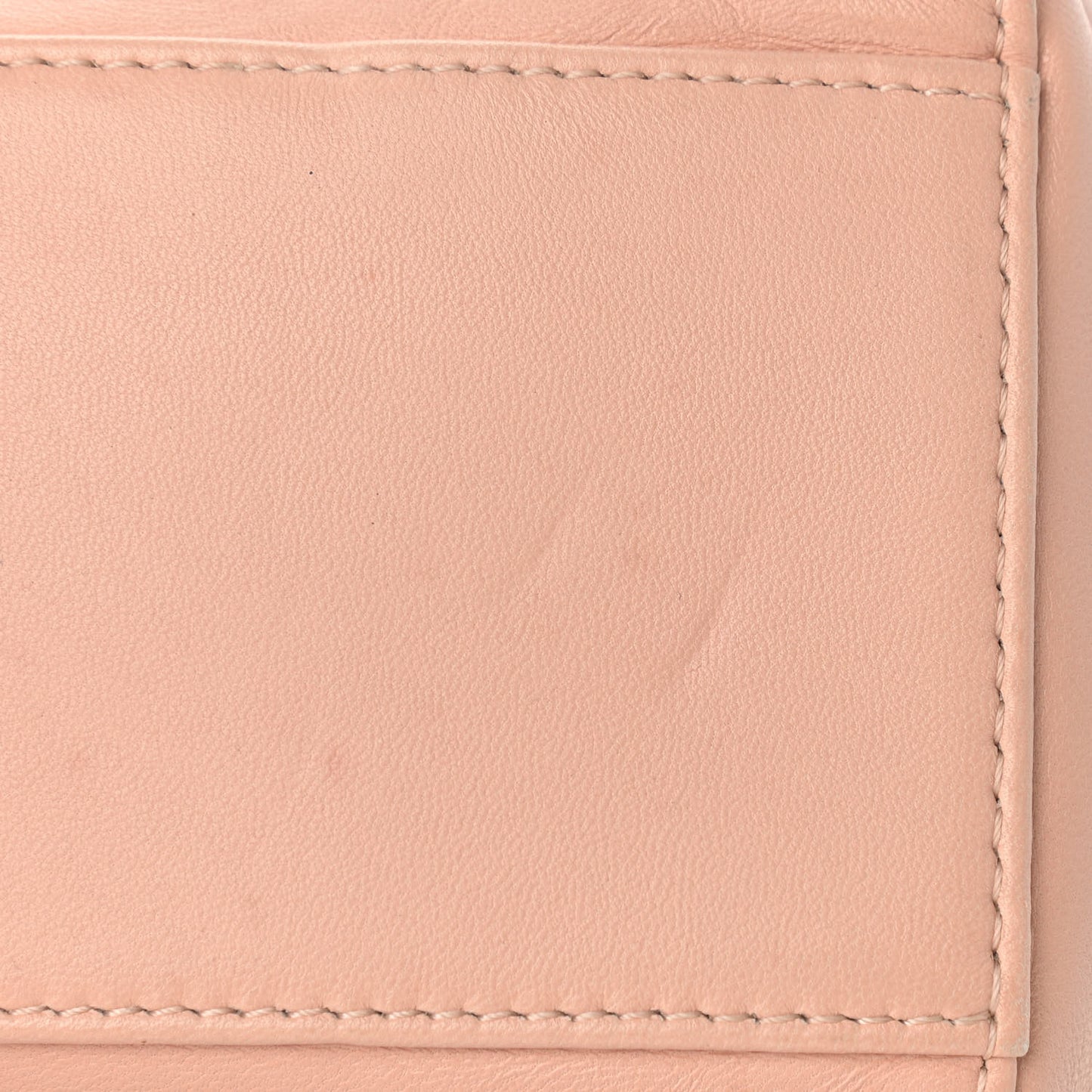 Nappa Rosebud Mini Peekaboo Iconic Satchel Baby Pink