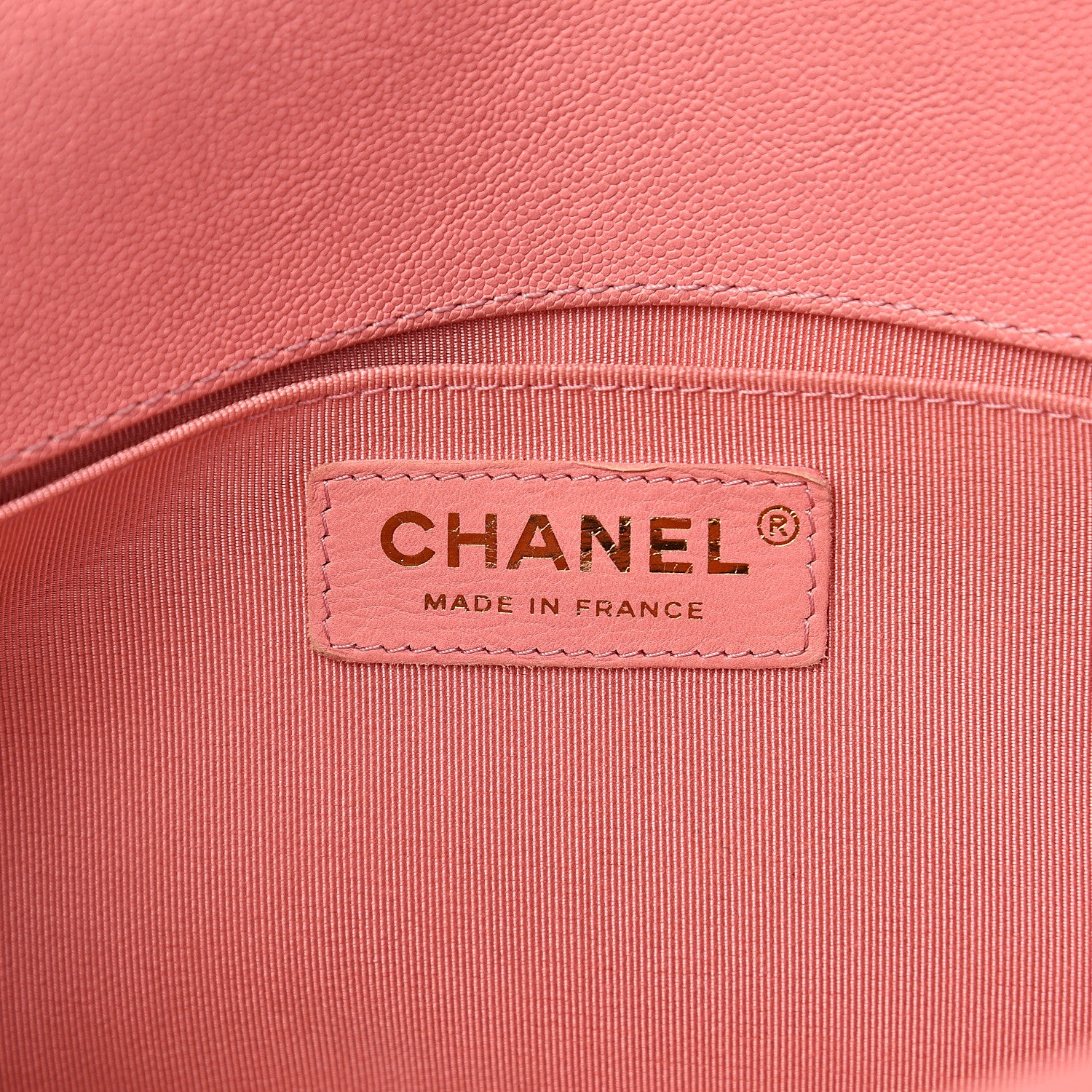 Chanel Caviar Quilted Medium Boy Flap Powder Pink 6 of 11