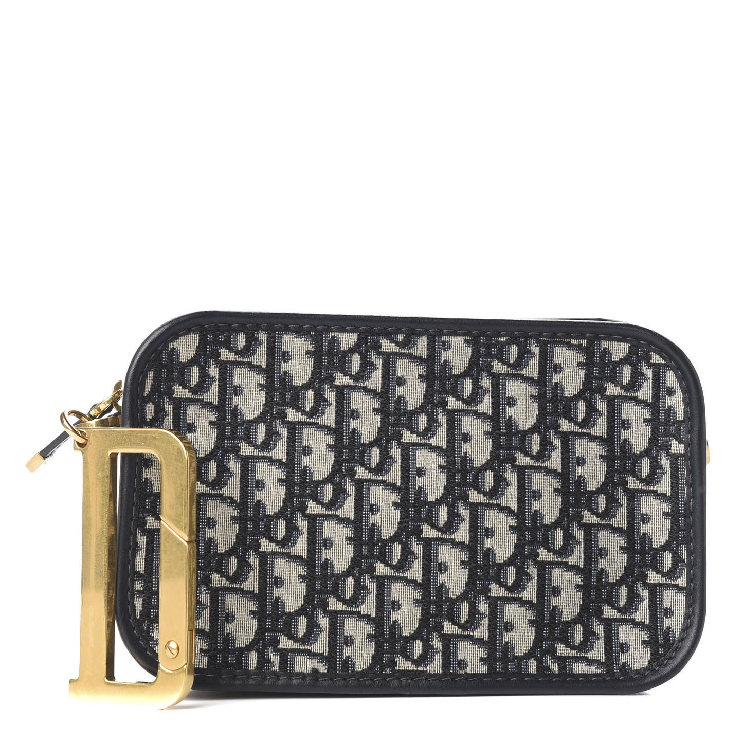 Oblique Diorquake Clutch Blue