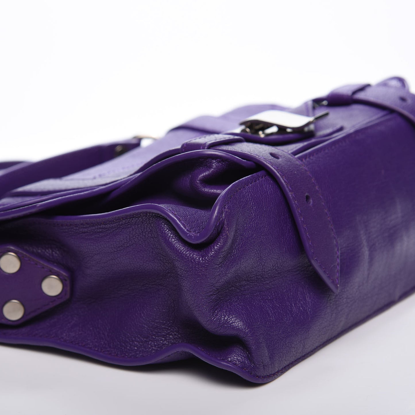 Lambskin Tiny PS1 Satchel Amethyst
