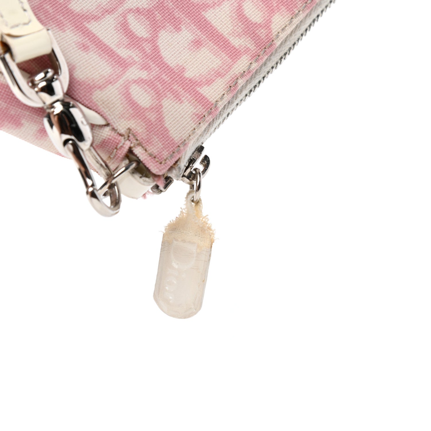 Christian Dior Monogram Mini Saddle Pochette Pink 10 of 10