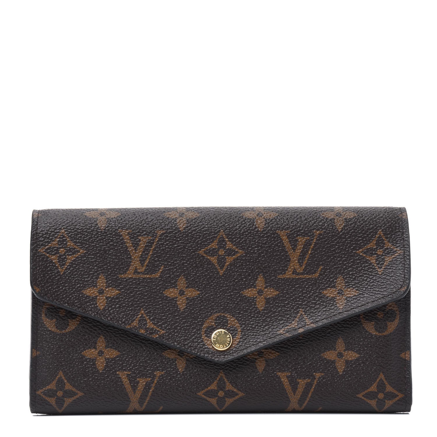 Louis Vuitton Monogram Sarah Wallet NM Coquelicot 1 of 11