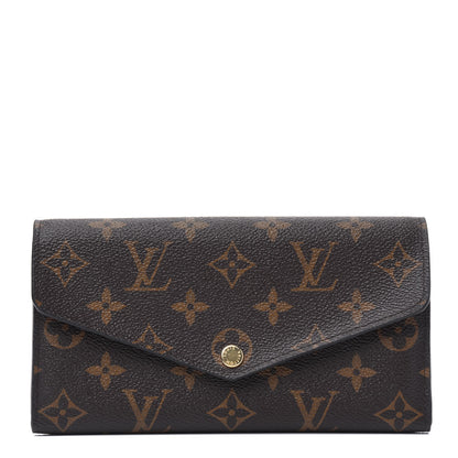 Louis Vuitton Monogram Sarah Wallet NM Coquelicot 1 of 11