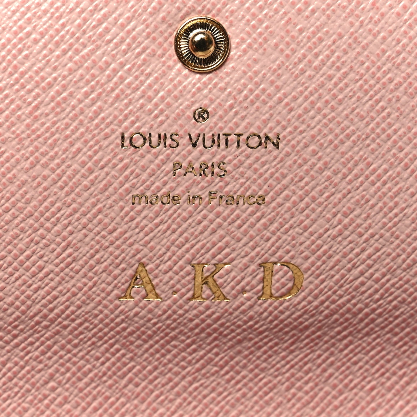 Damier Azur Emilie Wallet Rose Ballerine