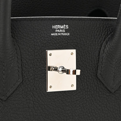Hermes Togo Birkin 30 Black 6 of 11
