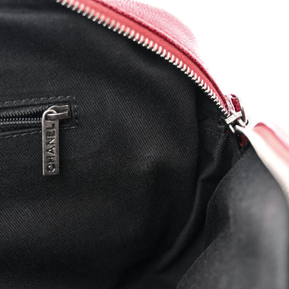 Chanel Iridescent Caviar Quilted Large Chic Flap Red 14 of 14