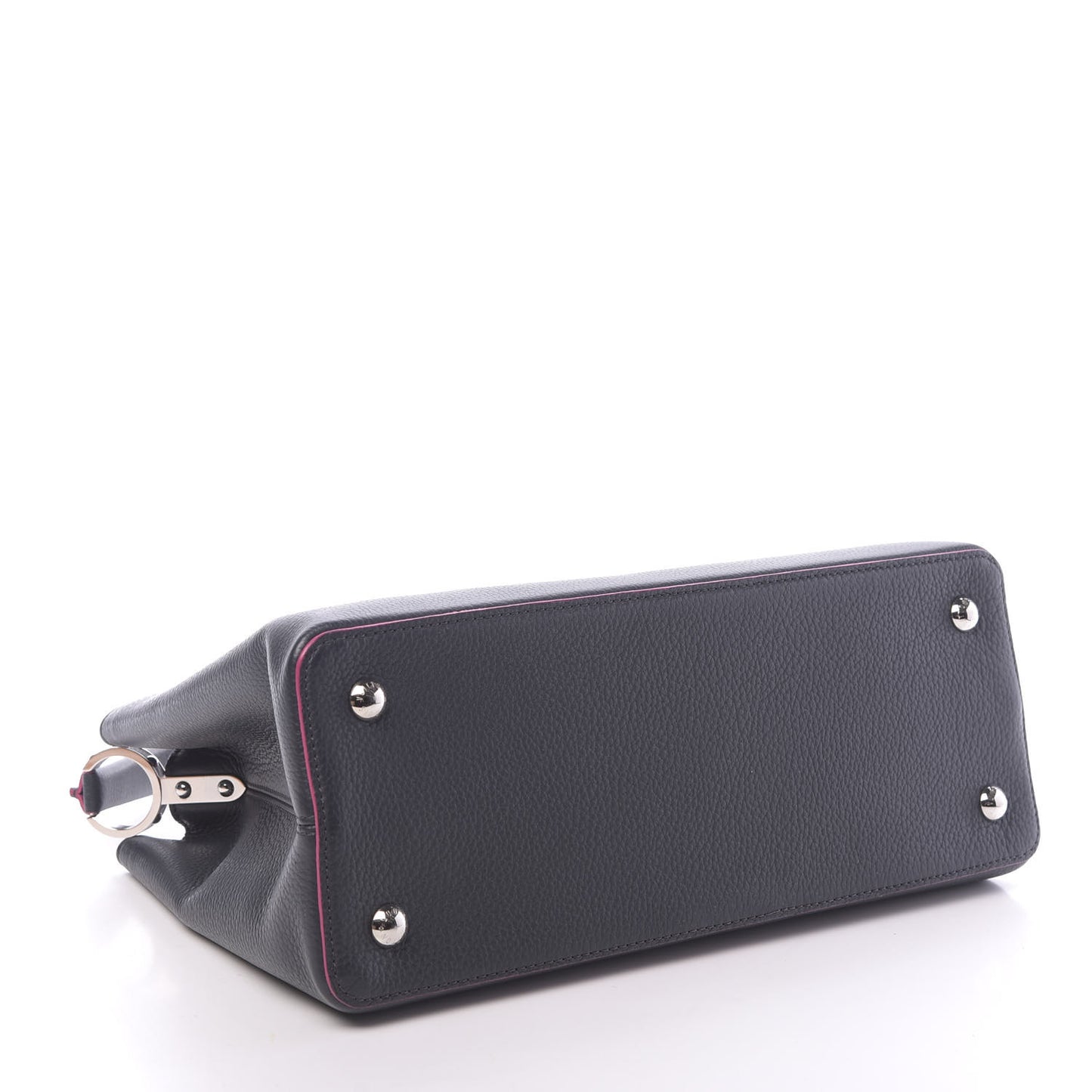 Taurillon Capucines MM Cobalt