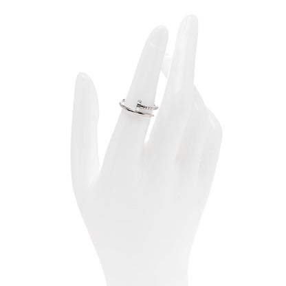 Cartier 18K White Gold Small Juste Un Clou Ring 52 6 2 of 5