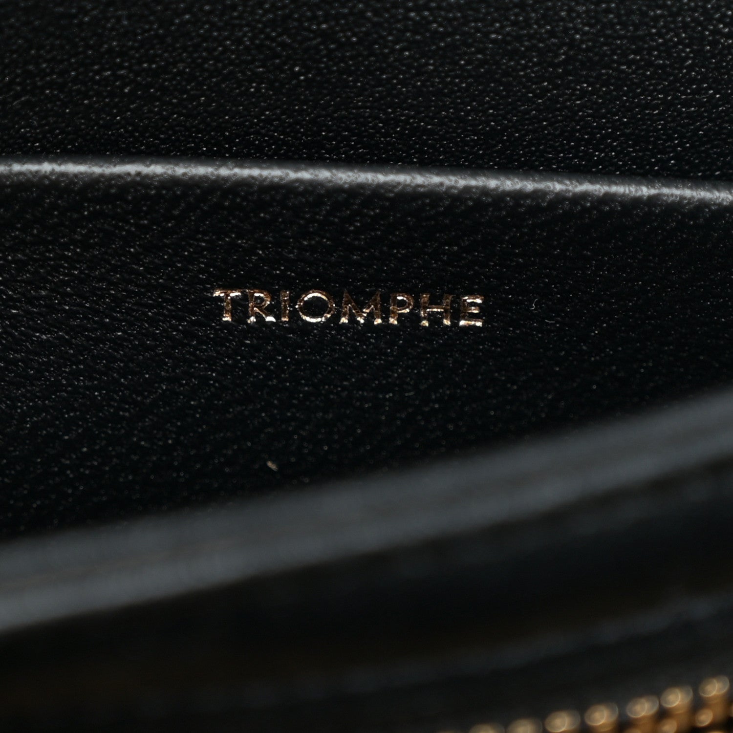 Celine Shiny Calfskin Besace Clea Triomphe Black 5 of 10