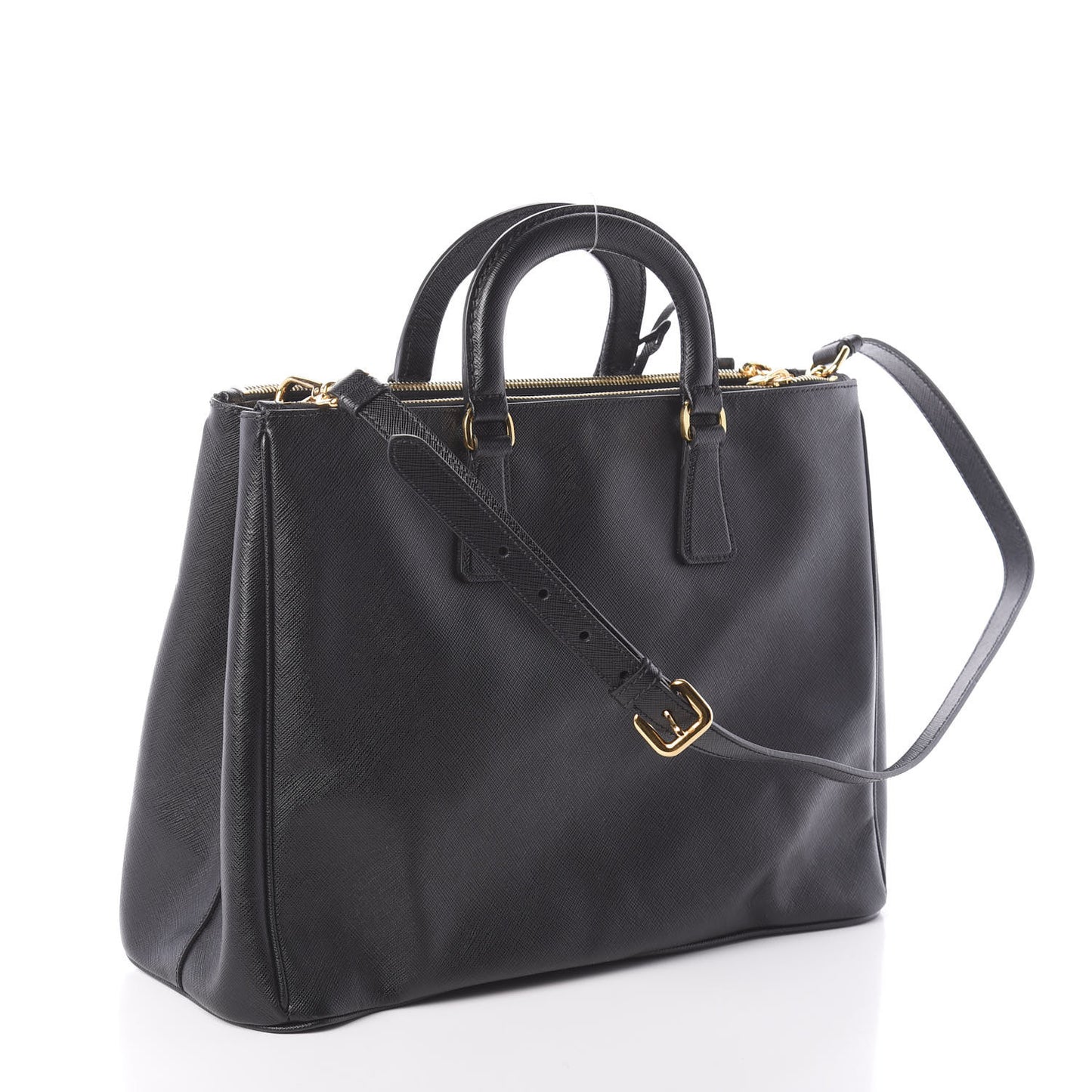Saffiano Lux Executive Tote Black