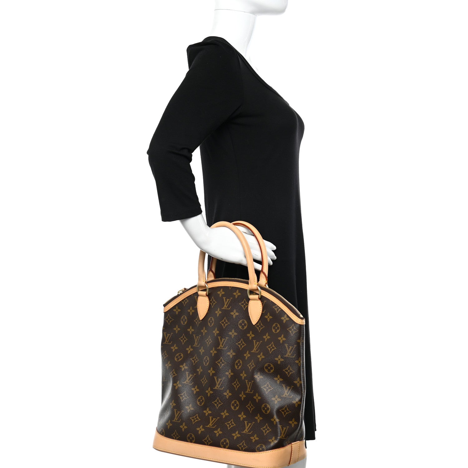 Louis Vuitton Monogram Lockit Vertical 3 of 10
