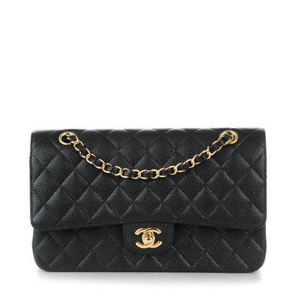 Chanel Caviar Quilted Medium Double Flap Black 1 of 8