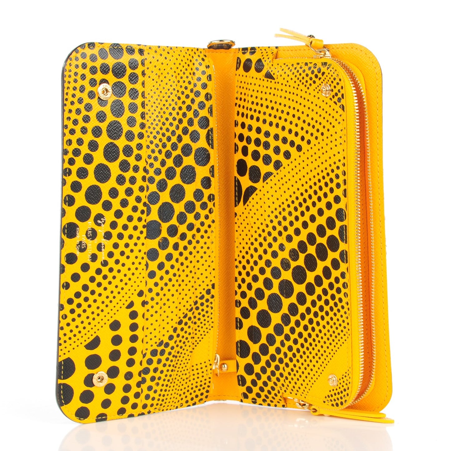 Monogram Kusama Waves Insolite Wallet Yellow