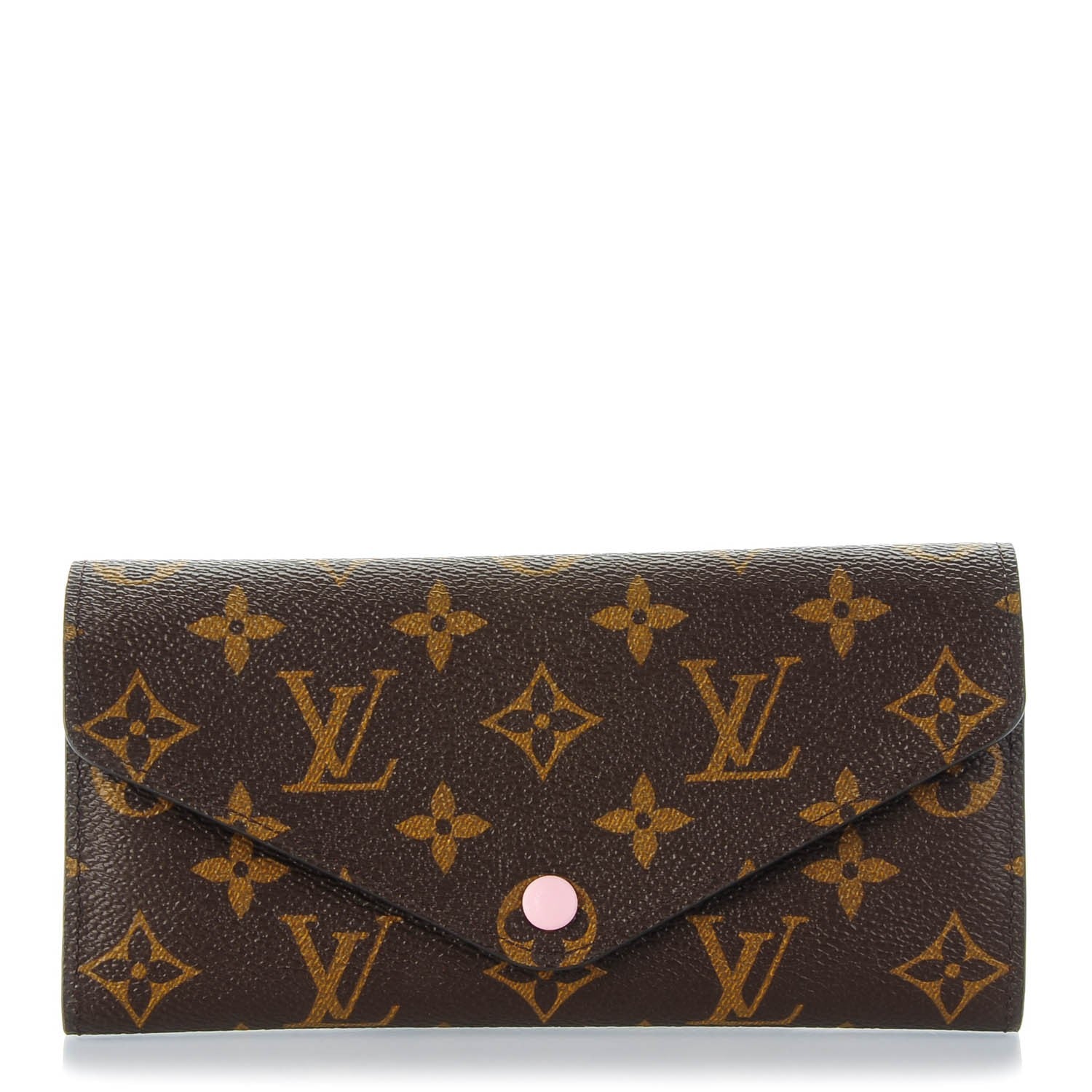 Louis Vuitton Monogram Josephine Wallet Rose Nacre 1 of 9