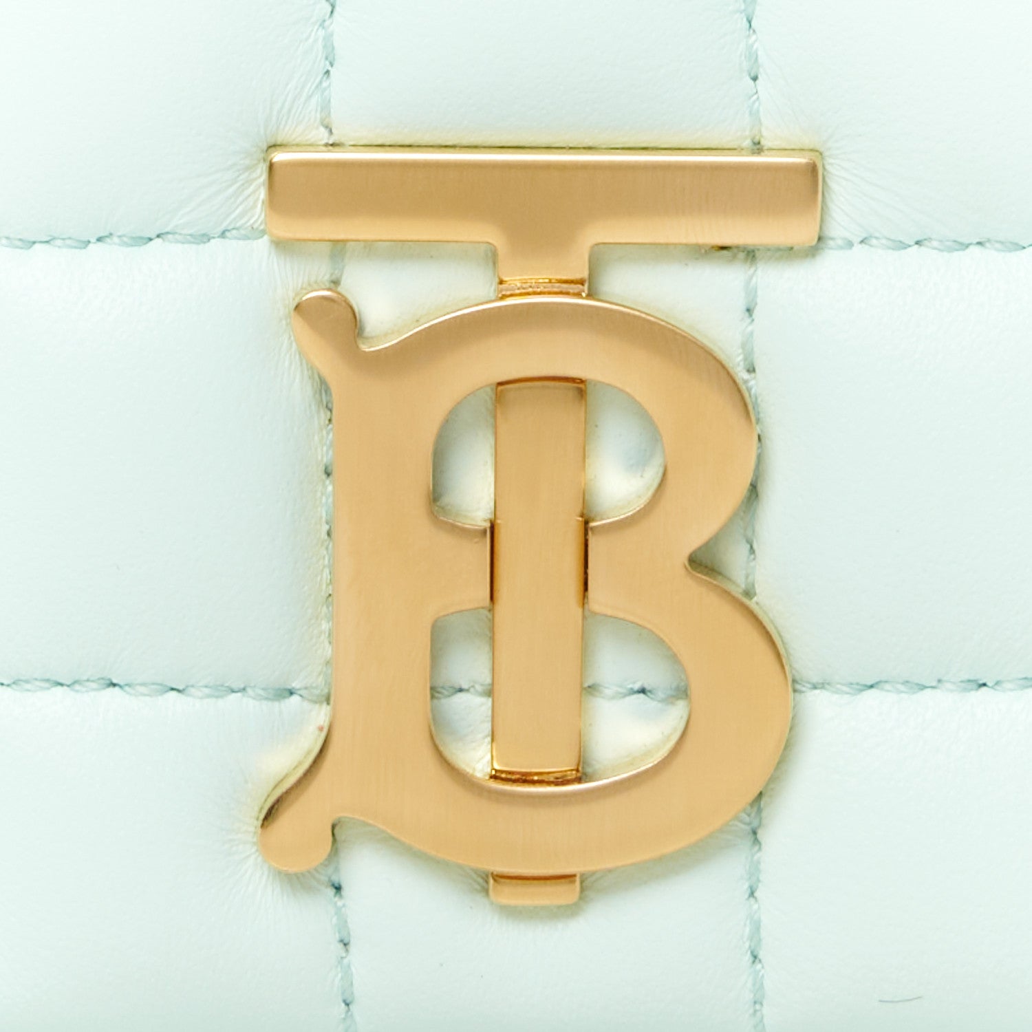 Burberry Lambskin Quilted Mini Lola Bag Cool Mint 8 of 10