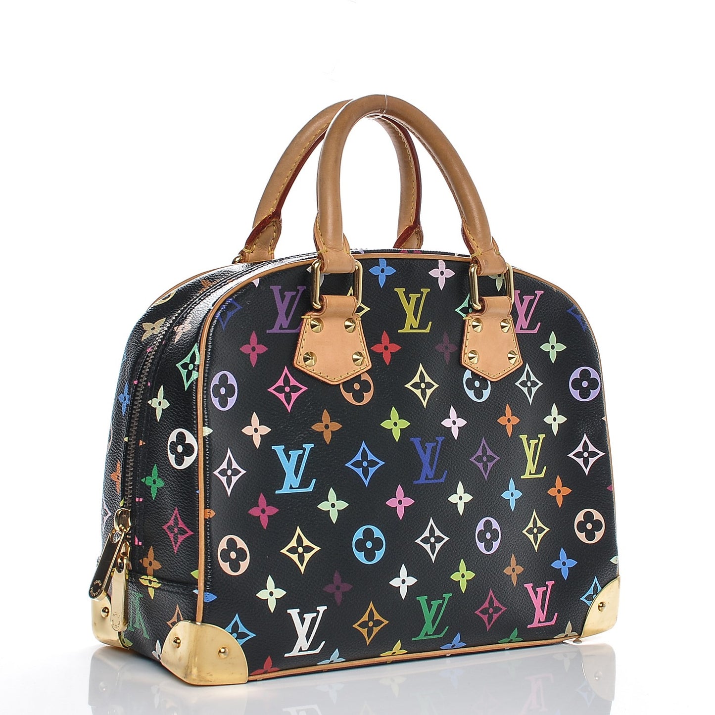 Monogram Multicolor Trouville Black