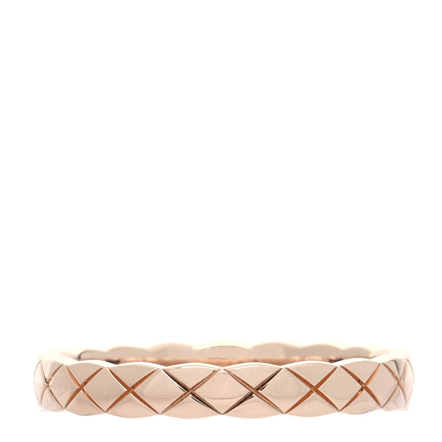18K Beige Gold Mini Coco Crush Ring 57 8