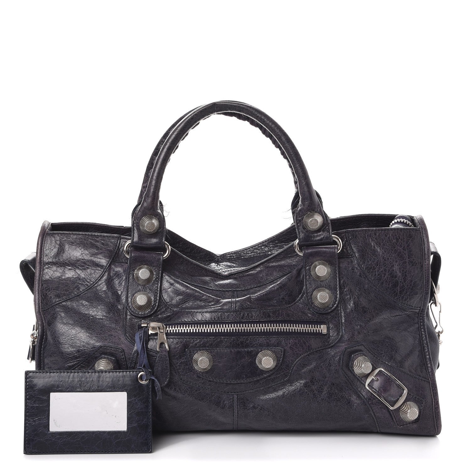 Balenciaga Agneau Giant 21 Silver Hardware Part Time Dark Night 1 of 15