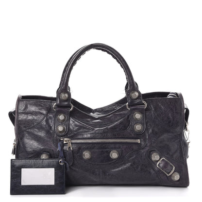 Balenciaga Agneau Giant 21 Silver Hardware Part Time Dark Night 1 of 15