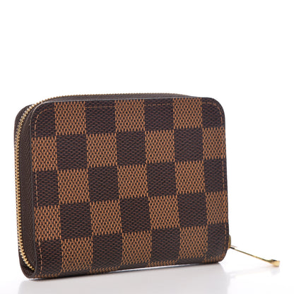 Louis Vuitton Damier Ebene Zippy Coin Purse 3 of 8