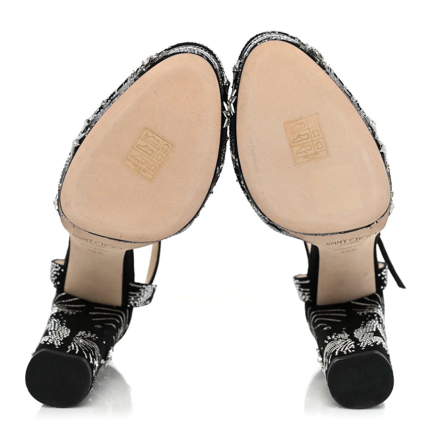 Suede Crystal Maple 125 Supernova Platforms 38.5 Black