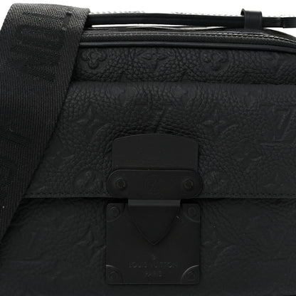 Louis Vuitton Taurillon Monogram S Lock Messenger Black 7 of 10