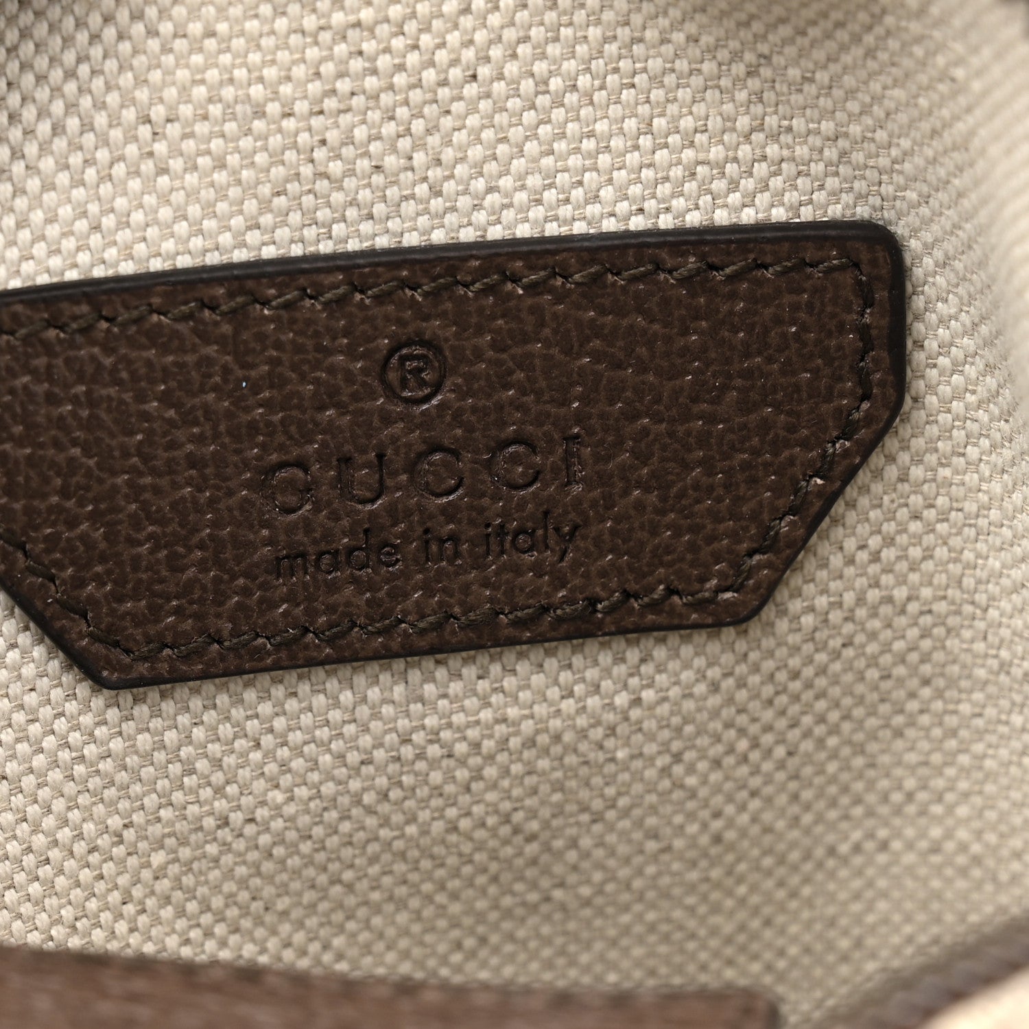 Gucci GG Supreme Monogram Web Mini Ophidia Double Zip Messenger Bag Beige New Acero 6 of 11