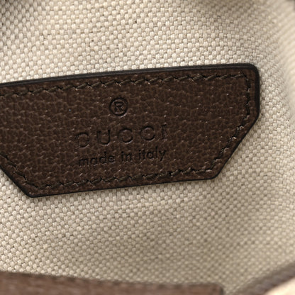 Gucci GG Supreme Monogram Web Mini Ophidia Double Zip Messenger Bag Beige New Acero 6 of 11
