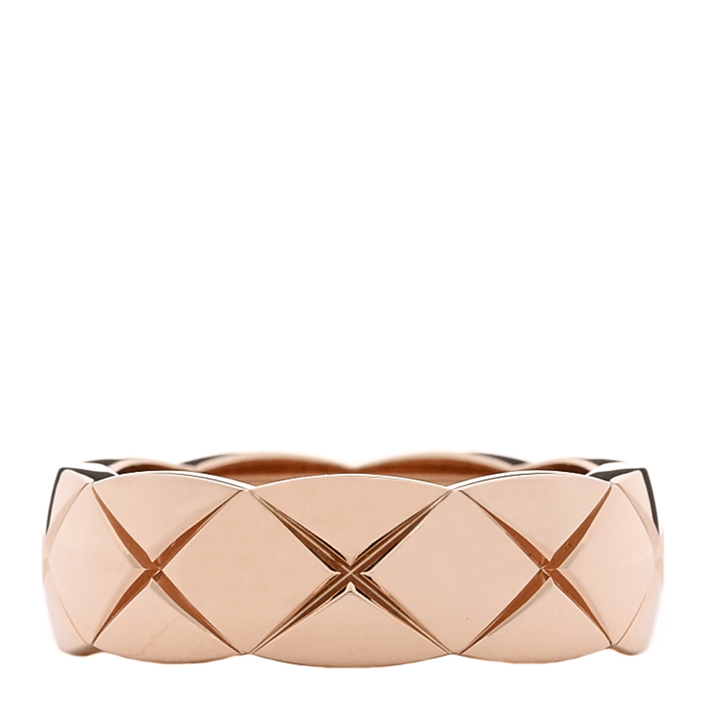 18K Beige Gold Small Coco Crush Ring 54 7