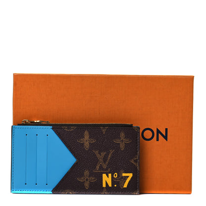 Louis Vuitton Monogram Vintage Calfskin Trunk L'œil Coin Card Holder 9 of 9